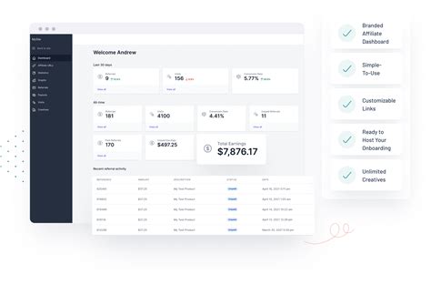 Affiliate Dashboard .